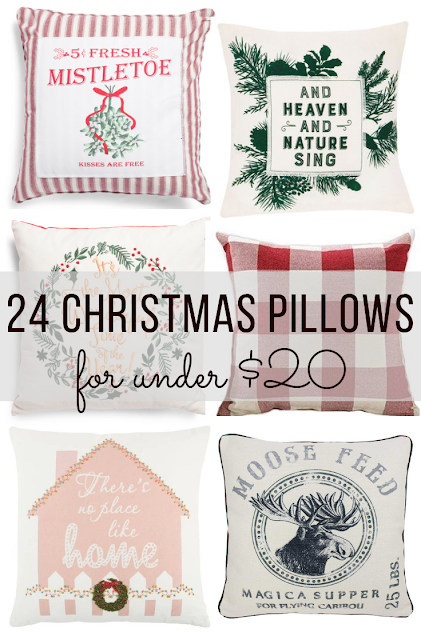 Spruce up your seasonal decor with these 24 budget-friendly Christmas throw pillows and covers!