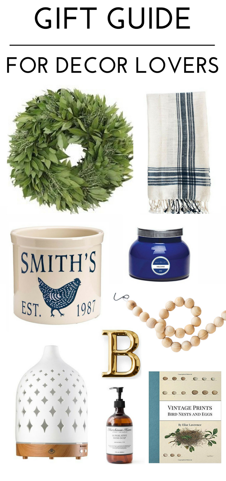 The ultimate gift guide for decorators #giftguide #homedecor