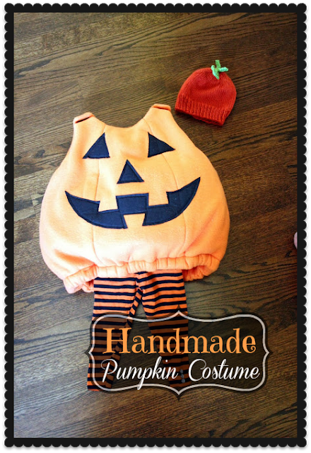 Handmade Pumpkin Costume