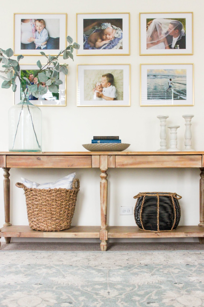 THE SIMPLE TRICK TO KEEPING PICTURE FRAMES STRAIGHT