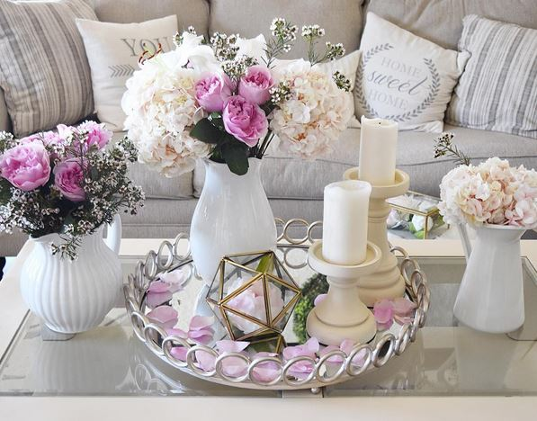 Wow! Lots of fun and pretty ways to dress up a tray for spring!