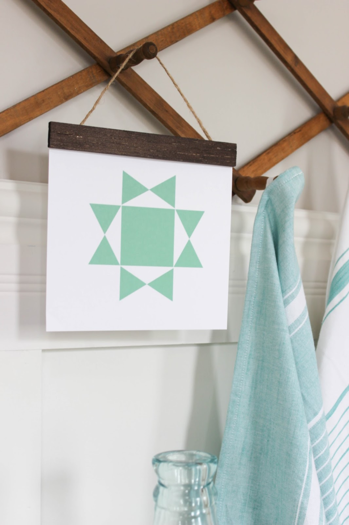 Free Printable Barn Quilt Banners. Add farmhouse charm to your space with these lovely printables!