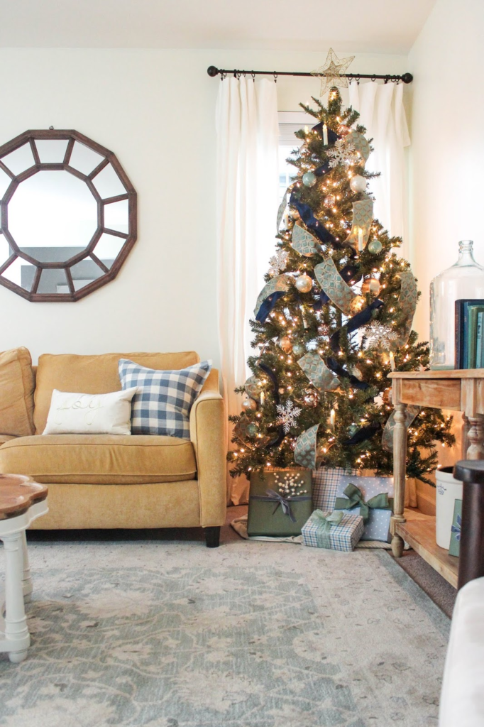 Decorate your tree with greens, blues, and gold to coordinate with your home's year-round color palette. See how festive non-traditional Christmas colors can be!