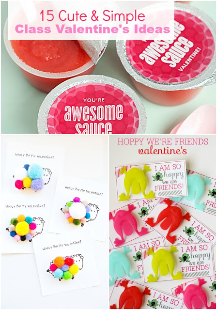 15 Cute and Simple Class Valentine's Ideas