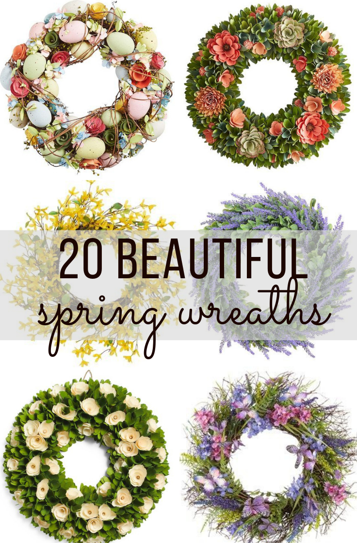 20 Beautiful Spring Wreaths to Welcome in the New Season