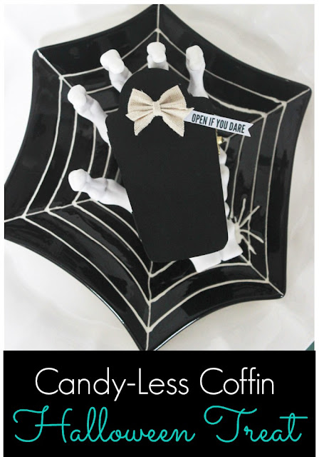 Open if you dare! What a cute non-candy Halloween favor ideas for girls! #halloween