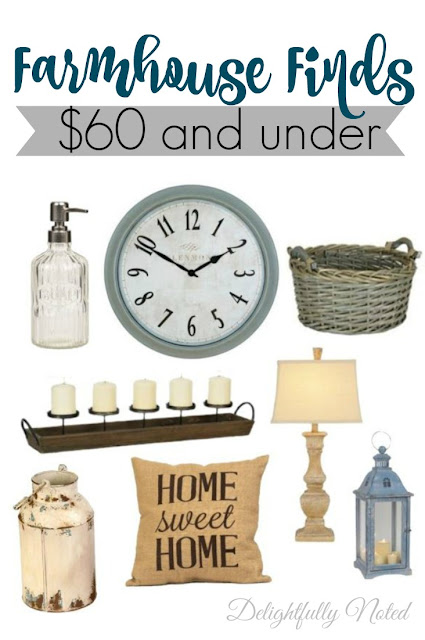 Great Farmhouse Finds for Under $60!