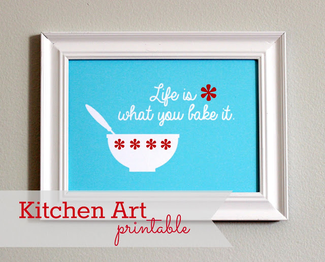 Free Kitchen Art Printable