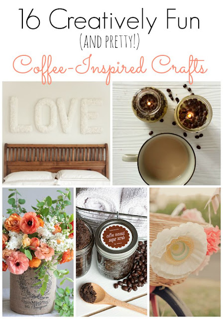 16 Creatively Fun Coffee-Inspired Crafts: Caffeine for your creative soul!